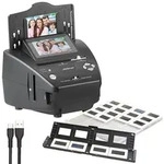 Foto-, Dia- & Negativscanner mit Display, ganz ohne PC, 2850 dpi, 20MP