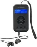 Digitales Taschenradio mit DAB+/FM, Akku, LCD-Display, DRC & Ohrh&ouml;rern
