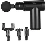 Kompaktes Akku-Hand-Massageger&auml;t mit 4 Aufs&auml;tzen, 6 Stufen, USB, 25 W