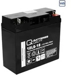 Q-Batteries Blei-Vlies Akku 12LS-18 - 12V 18Ah