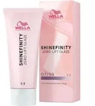 Wella Professionals Shinefinity Zero Lift Glaze 07/59 Strawberry Wine - mittelblond