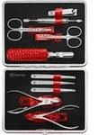 ZWILLING Classic Manik&uuml;re Set 10tlg. in Rot