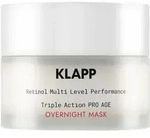 KLAPP RESIST AGING Retinol Triple Action PRO AGE Overnight Mask 50 ml