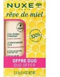 NUXE R&ecirc;ve de Miel Lippenpflegestift Duo 2 x 4 g