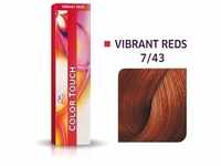 Wella Color Touch Vibrant Reds 7/43 Mittelblond Rot Gold
