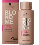 Schwarzkopf Professional BLONDME Glow Toner 7-01 Glossed Cedar 60 ml