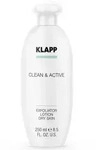 KLAPP CLEAN & ACTIVE Exfoliator Lotion Dry Skin 250 ml