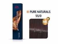 Wella Koleston Perfect ME+ Pure Naturals 55/0 Hellbraun Intensiv Natur, 60 ml