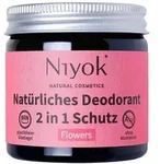 Niyok 2 in 1 anti-transpirante Deocreme - Flowers 40 ml