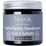 Niyok 2 in 1 anti-transpirante Deocreme - Oriental wood 40 ml