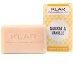 KLAR Festes Shampoo Muskat & Vanille 100 g