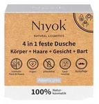 Niyok 4 in 1 feste Dusche - Athletic grey 80 g