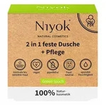 Niyok 2 in 1 feste Dusche + Pflege - Green touch 80 g