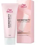 Wella Professionals Shinefinity Zero Lift Glaze 04/07 Bitter Chocolate - mittelbraun