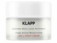 KLAPP Hyaluronic Multi Level Performance Triple Action Moisturizing Day + Night...