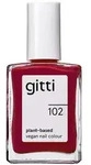 gitti no. 102 Nail Polish Classic Red 15 ml