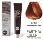 BBcos Earthia Color Nathue Complex 6/43 Copper Golden Dark Brown 100ml