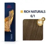 Wella Professionals Koleston Perfect Me+ Rich Naturals 6/1 dunkelblond asch 60ml