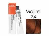 L'Or éal Professionnel Majirel Haarfarbe 7,4 Mittelblond Kupfer 50ml