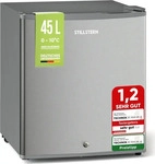 Stillstern Mini-K&uuml;hlschrank 45 L mit Frostfach - Silber