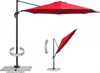 SCHNEIDER Ampelschirm Rhodos Junior 300/8 (Rot)