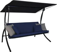 ANGERER Hollywoodschaukel "Charme" (Denim) blau