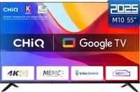 Chiq Smart TV "U55M10V", 55 Zoll (139 cm) schwarz, Energieeffizienzklasse: E (A-G)