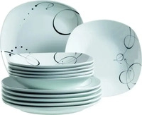 M&Auml;SER Teller-Set "Chanson", 12-teilig