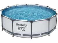 Bestway Pool »Steel ProMAX™«, Stahlrahmenpool-Set, Filterpumpe, Sicherheitsleiter