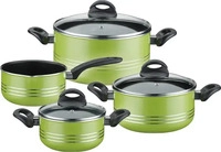 GSW Kochtopf-Set Milano Color 7-teilig (Gr&uuml;n) gruen
