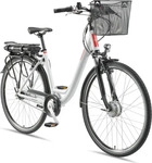 TELEFUNKEN Multitalent RC657-S Citybike E-Bike 28 Z (alpinawei&szlig;) weiss