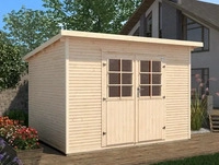 WEKA Gartenhaus "219" (1, Natur) braun