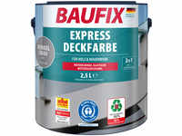 BAUFIX Express Deckfarbe 2,5 Liter (dunkelgrau matt)