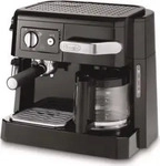 DELONGHI Kombi-Kaffeemaschine "BCO411" f&uuml;r Espresso und Filterkaffee schwarz