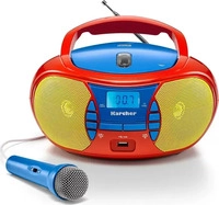 KARCHER tragbares CD Radio "RR 5026", mit CD-Player und Mikrofon