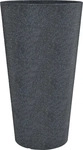 SCHEURICH Pflanzgef&auml;&szlig; Coneo High (Schwarz Granit, &Oslash; 39 cm, H&ouml;he 70 cm)
