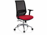 hjh OFFICE Bürostuhl / Drehstuhl PROFONDO (schwarz/rot)