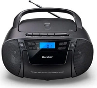 KARCHER RR 5045 tragbares Radio mit CD-Player, Kassettenplayer, UKW Radio, USB /