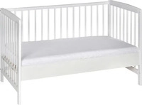 SCHARDT Beistellbett Micky, 60 x 120 cm (Wei&szlig;)