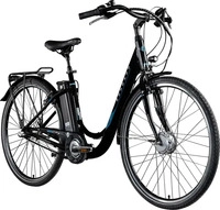 Z&Uuml;NDAPP CITY E-Bike Green 2.7 (Schwarz/blau, 28) 28 Zoll