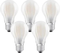 OSRAM LED-Leuchtmittel "Base Retro", 5 St&uuml;ck (CLA60, E27, 806lm, 2700 K, Matt),