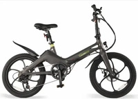SACHSENRAD E-Folding Bike "F11 MagPuma" mit Transporttasche, Magnesiumrahmen,...