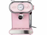 SILVERCREST® KITCHEN TOOLS Espressomaschine/Siebträger Pastell rosa SEM 1100...