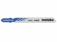 Metabo 5x Stichsägeblätter für Metall 66 / 0,7 mm Classic gefräst...