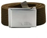 Fj&auml;llr&auml;ven Travel Canvas Belt (Dark Olive)