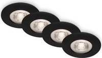 Briloner Leuchten 7998045, Briloner Leuchten LED Einbauleuchten, &Oslash;9 cm, 4x LED, 4,9