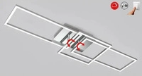 Briloner Leuchten 3136018, Briloner Leuchten LED Frame 92,8 cm 15W 1500lm chrom