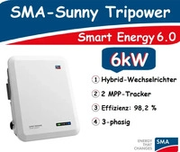 SMA STP6.0-3SE-40, SMA Sunny Tripower Smart Energy 6.0 - STP6.0-SE-40