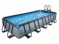 EXIT Swimming Pool rechteckig Premium 540 x 250 x 100 cm grau