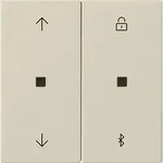 Gira System 3000 Jalousie- und Schaltuhr Bluetooth (cremewei&szlig;, gl&auml;nzend)